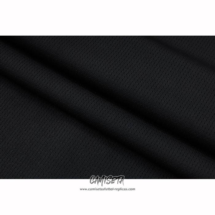 Chandal del Manchester City 2025-2026 Manga Corta Negro - Pantalon Corto